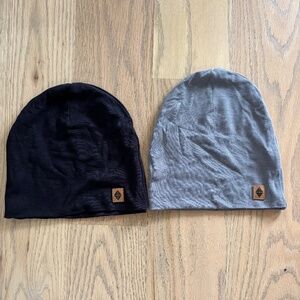 Kyte Baby Hat Bundle Black and Grey 1-2T